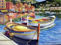 Fishing Boats in Villafranche-sur-mer