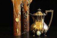 Three Pieces on a Teapot