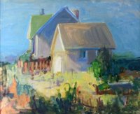 Houses in Morning Light, East Chop