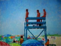 Lifeguards at Katama Beach #1