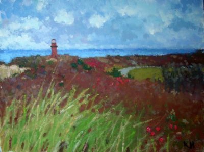 Kate Huntington - View of the Gay Head Lighthouse