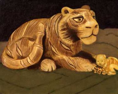 Sherry Blalock - Tiger and Baby