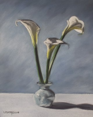 Leslie S. Self - Calla Lilies