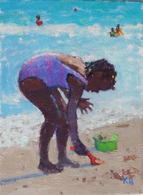 Kate Huntington - Digging in the Sand