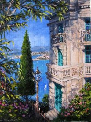 Donna M. Blackburn - A Vertical View of Nice France