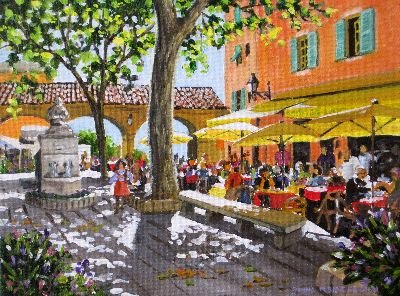 Donna M. Blackburn - Sunday Luncheon in Menton France