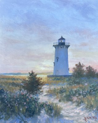Paul Beebe - Morning at Edgartown Lighthouse