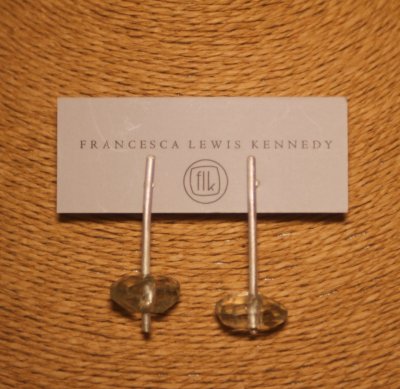 Francesca Lewis Kennedy - Sterling Sticks with Green Garnet