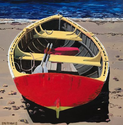 John Holladay - Red Rowboat