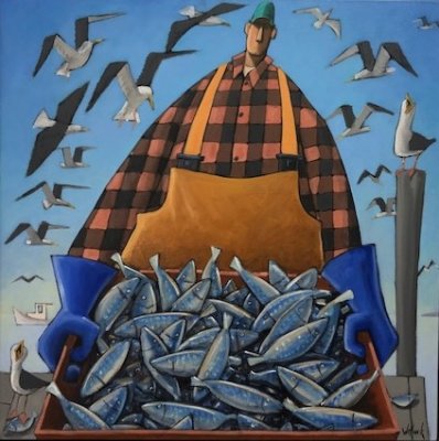 David Witbeck - Basket of Fish