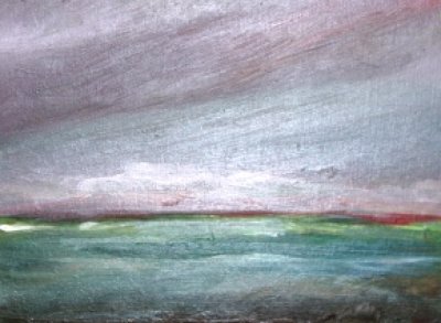 Marston Clough - Green Sky, green sea