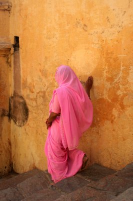 Louisa Gould - Woman at the Amber Fort