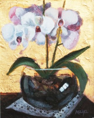 Maya Farber - White Orchids