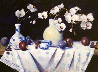 Maya Farber - Orchids and Plums