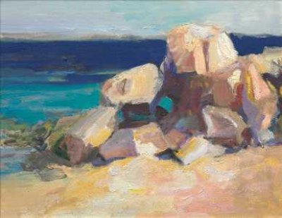 Joan E. Kennedy - Rock & Sea
