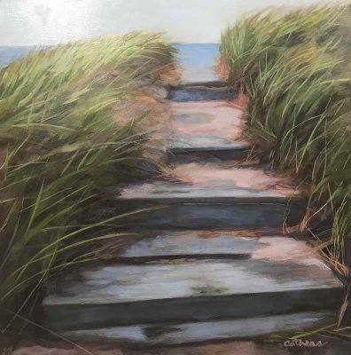 Christine Cathers-Donohue - Steps to the Beach
