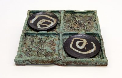 Curtis Hoard - Tray and Plates 3