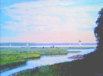 Laura Roberts - Edgartown Light