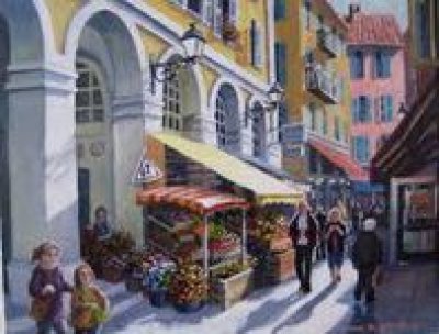 Donna M. Blackburn - Afternoon Marketplace in Nice France