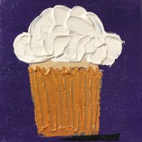 Purple Cupcake 6 x 6