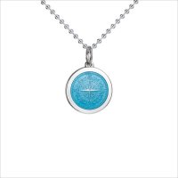 Small Light Blue Compass