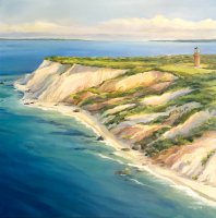 Birds Eye View of Aquinnah Cliffs