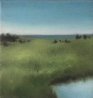 Blue Green Shore Day
