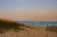 Beach at Moonrise