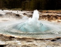 Emerging Geyser