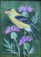 Gold Finch & Thistle