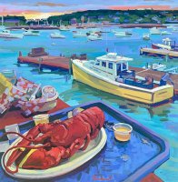 Lobster Lunch on the Harbor