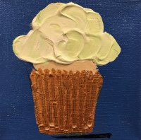 Cupcake #1 6 x 6