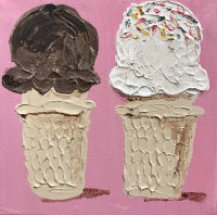 Ice cream #1 8 x 8