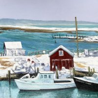 Menemsha Snowscape #1