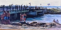 Jaws Bridge Spectators