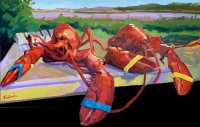 Lobsters in the Marsh
