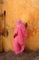 Woman at the Amber Fort