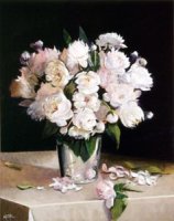 White Peonies