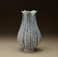 5 Lobed Speckled Blue Tulipform