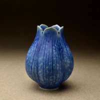 Lobed Cobalt Blue Pod