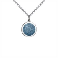 Large French Blue St. Christopher
