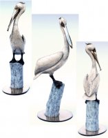 Pelican on Piling