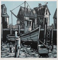 Menemsha Morn Relief Print