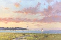 View of Edgartown, from Chappy