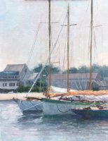 Lifting Fog, Vineyard Haven