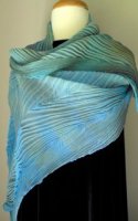 Shibori Silk Scarf 