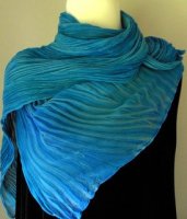 Shibori Silk Scarf 