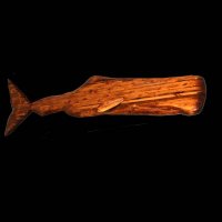 Spruce wood 13ft by 3ft Whale