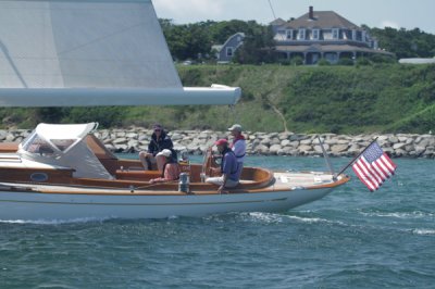 Louisa Gould - Sailing off East Chop