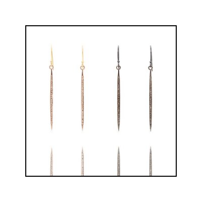 Francesca Lewis Kennedy - Diamond Spike Earrings